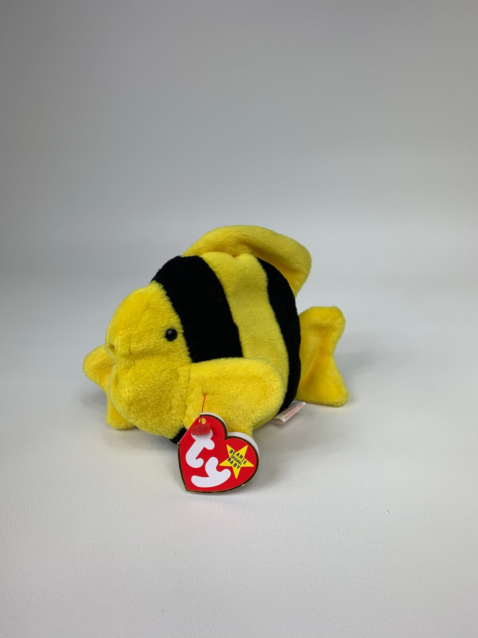 Ty Original Beanie Babies BUBBLES the Fish First Edition w/ Etsy
