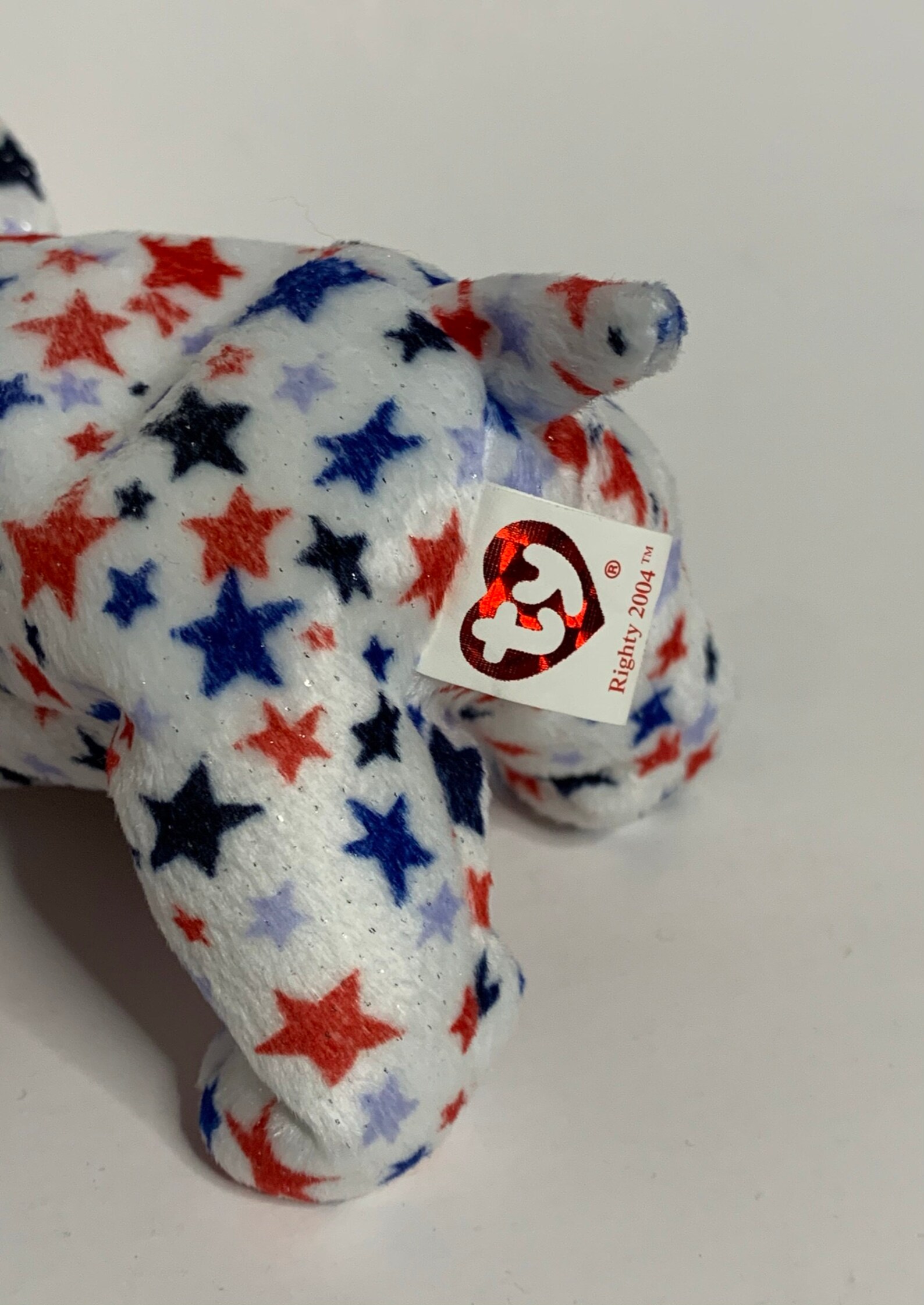 Ty Beanie Baby RIGHTY 2004 New with both tags | Etsy