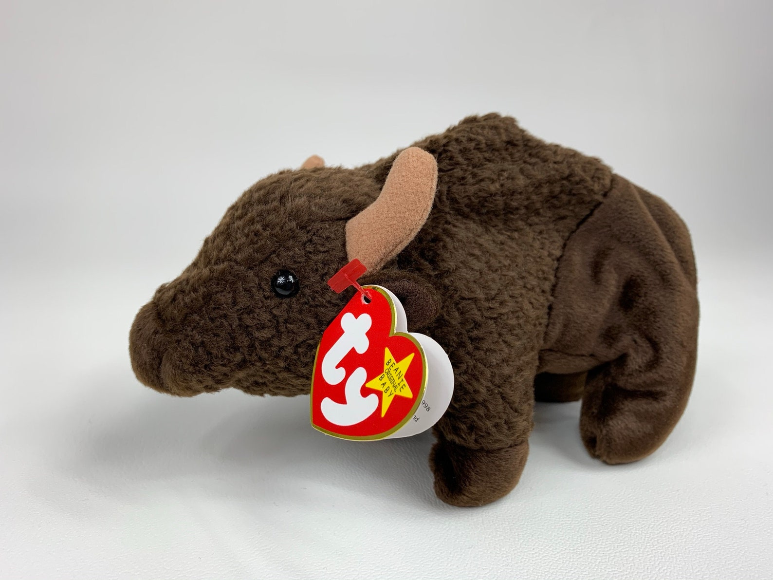 Ty Beanie Baby ROAM the Buffalo New With Both Tags Etsy