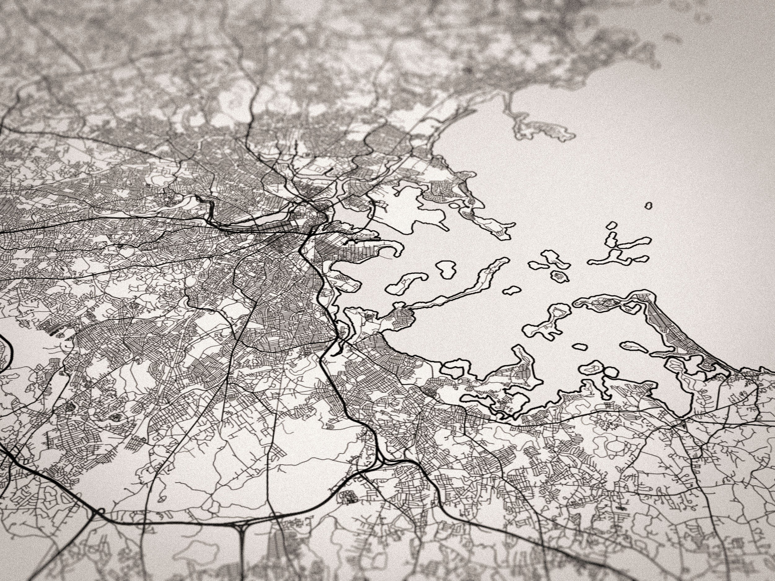 Every Road in California Map - Big Poster, Printable Digital Download ...