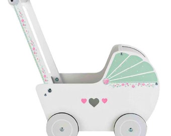 chad valley wooden dolls pram