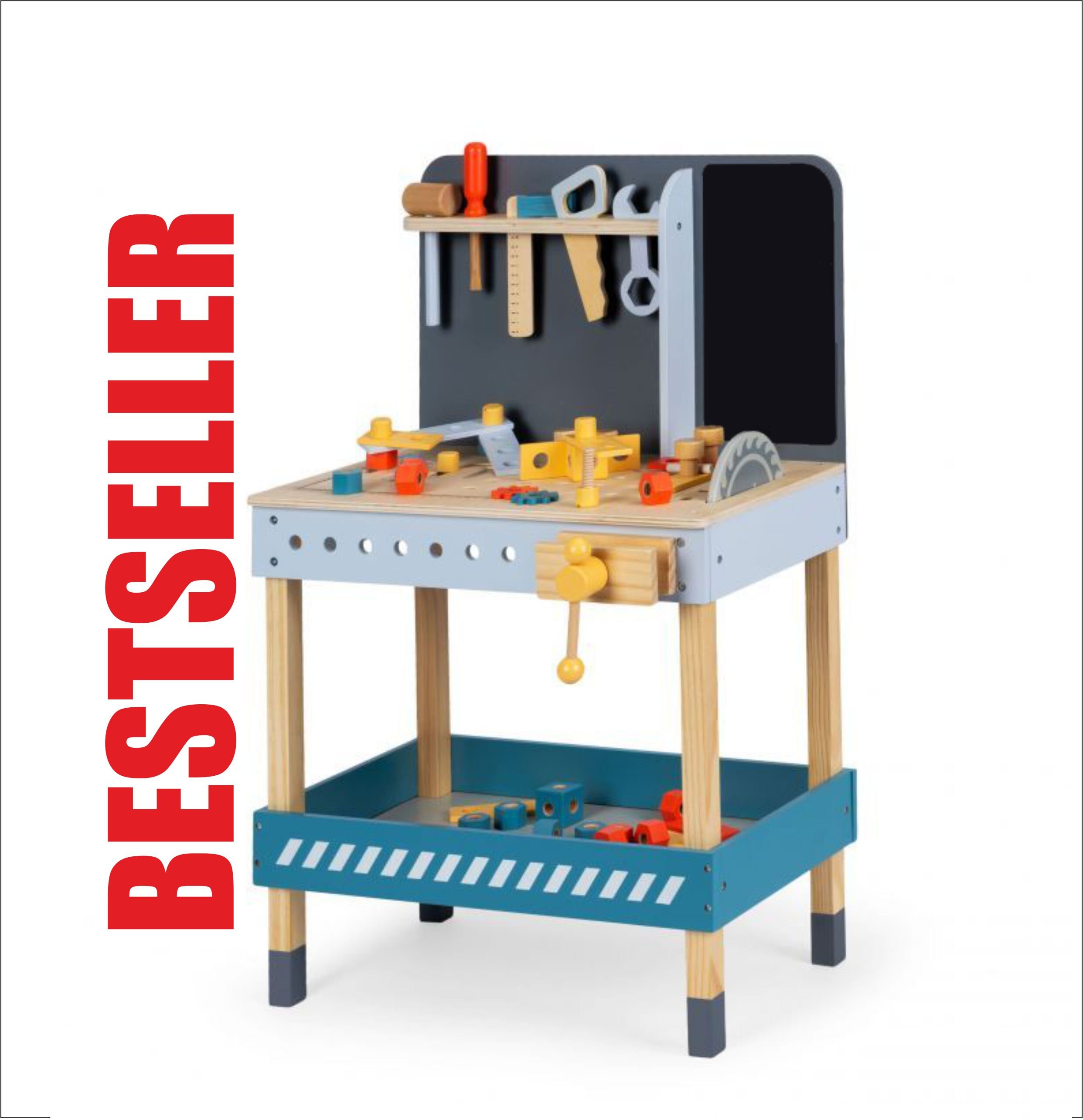 Wooden Tool Bench With Tools Wooden Workbench Wooden Toys for