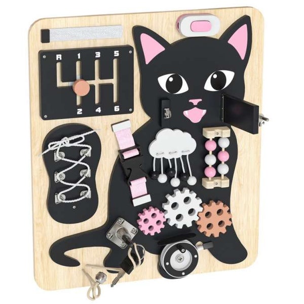 Cat Activity Board Etsy