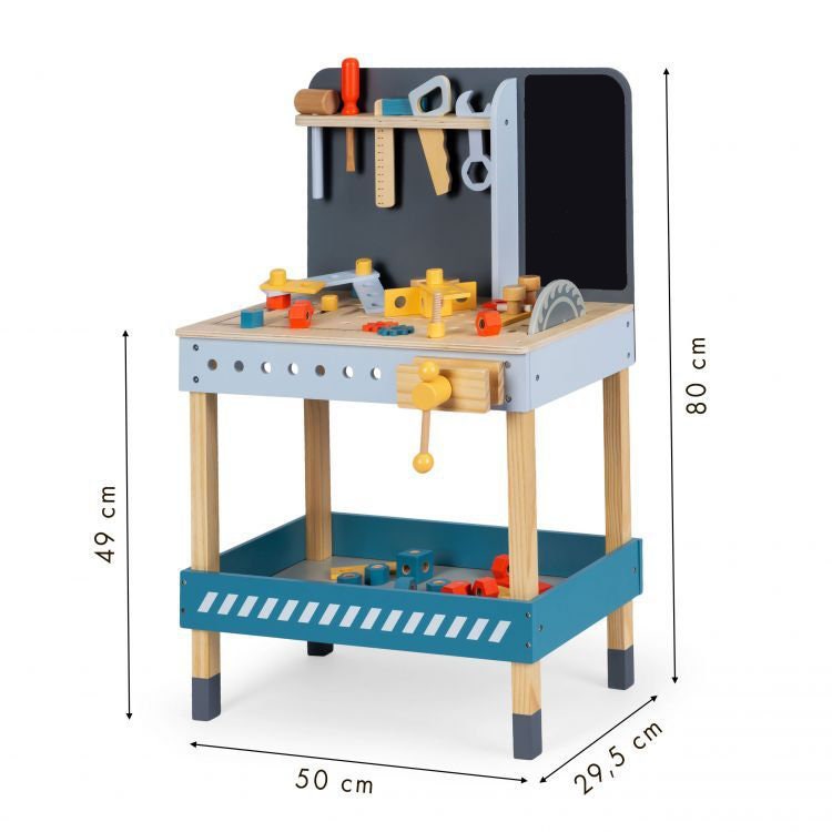 Wooden Tool Bench With Tools Wooden Workbench Wooden Toys - Etsy