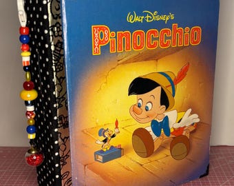 Pinocchio Little Golden Book Junk Journal