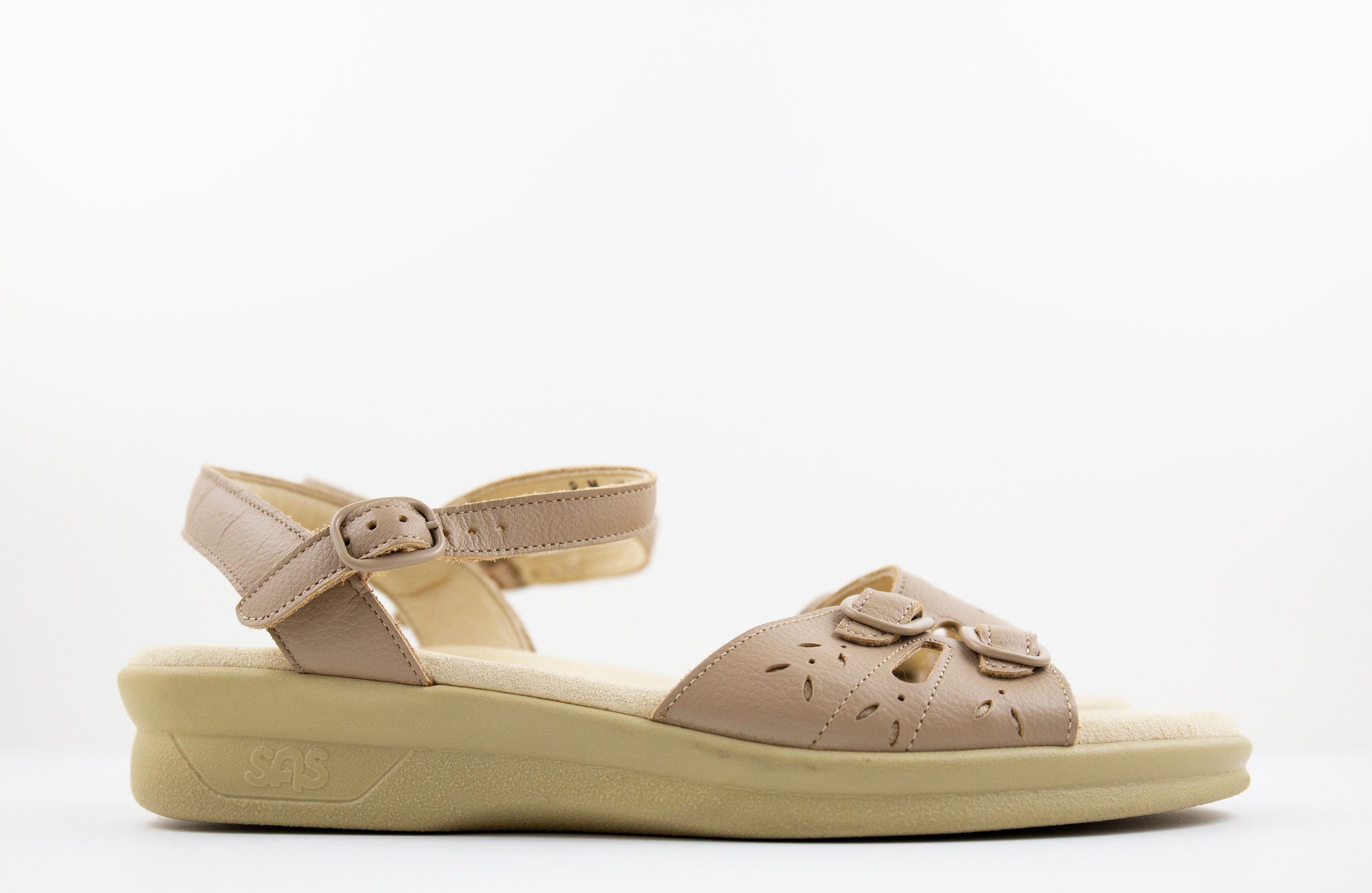 Vintage Beige Sandals Size 8 US Women's Etsy