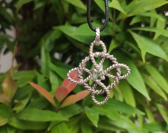 celtic luck knot pendant