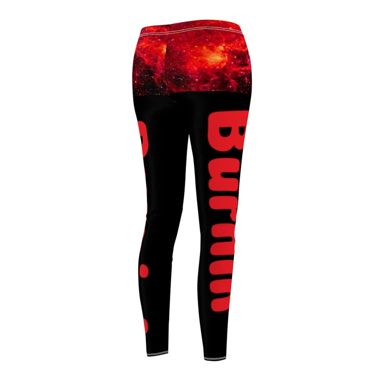 Burnin/' Women/'s Cut /& Sew Casual Leggings