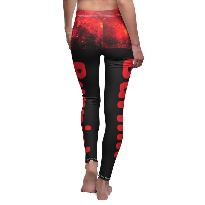 Burnin/' Women/'s Cut /& Sew Casual Leggings
