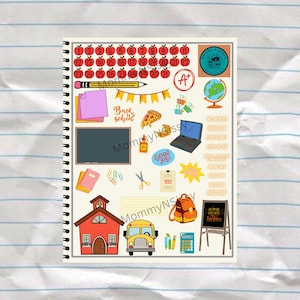 2023 School Pre Cropped Digital Stickers | Date Dots | Good Notes | Digital Planning
