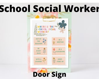 Social Worker Office Decor - Etsy