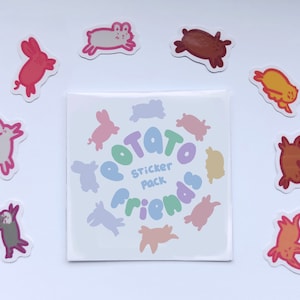 Kartoffelfreunde | Sticker Paket