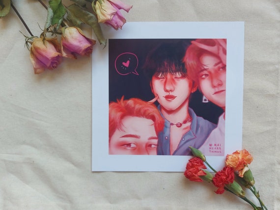 Photobombed | STRAY KIDS 3RACHA |  matte art print