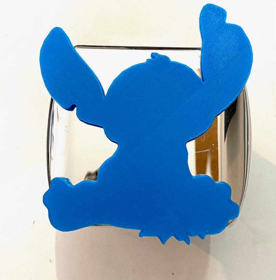 Stitch in 3d Chrome with Blue 2 inch Trailer Hitch Cover Etsy