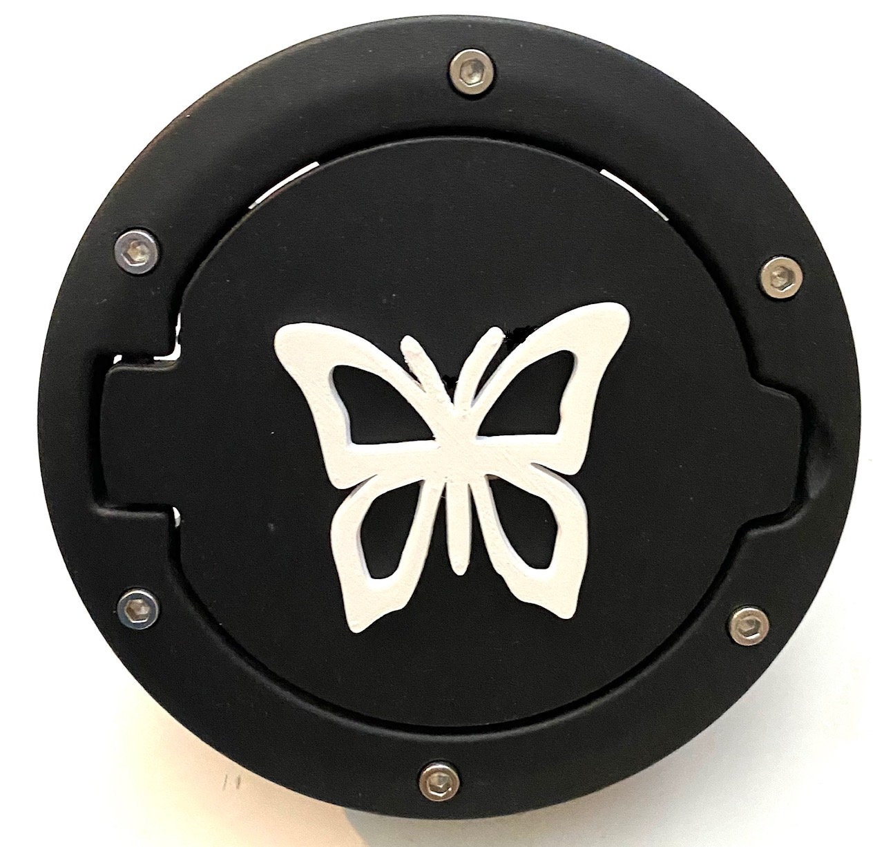 Wavy Butterfly 3D Black With White for Jeep Wrangler JK/JKU - Etsy Ireland