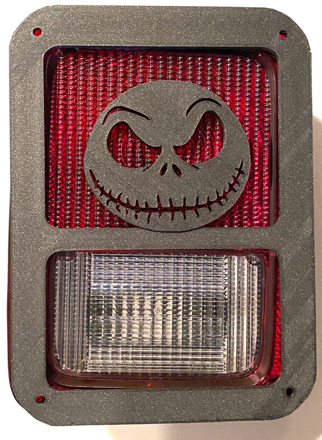 Jack Scary Face in 3D Black for Jeep Wrangler JK/JKU Rear - Etsy Australia Jack Scary Face in 3D Black for Jeep Wrangler JK/JKU Rear - Etsy Australia