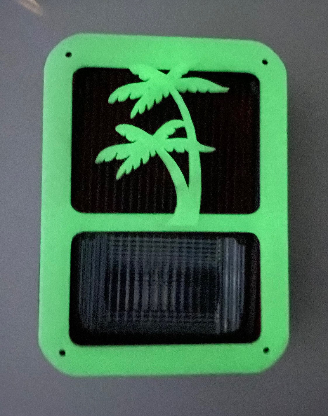 Palm Tree in 3D Glow in Dark for Jeep Wrangler JK/JKU Rear - Etsy Finland