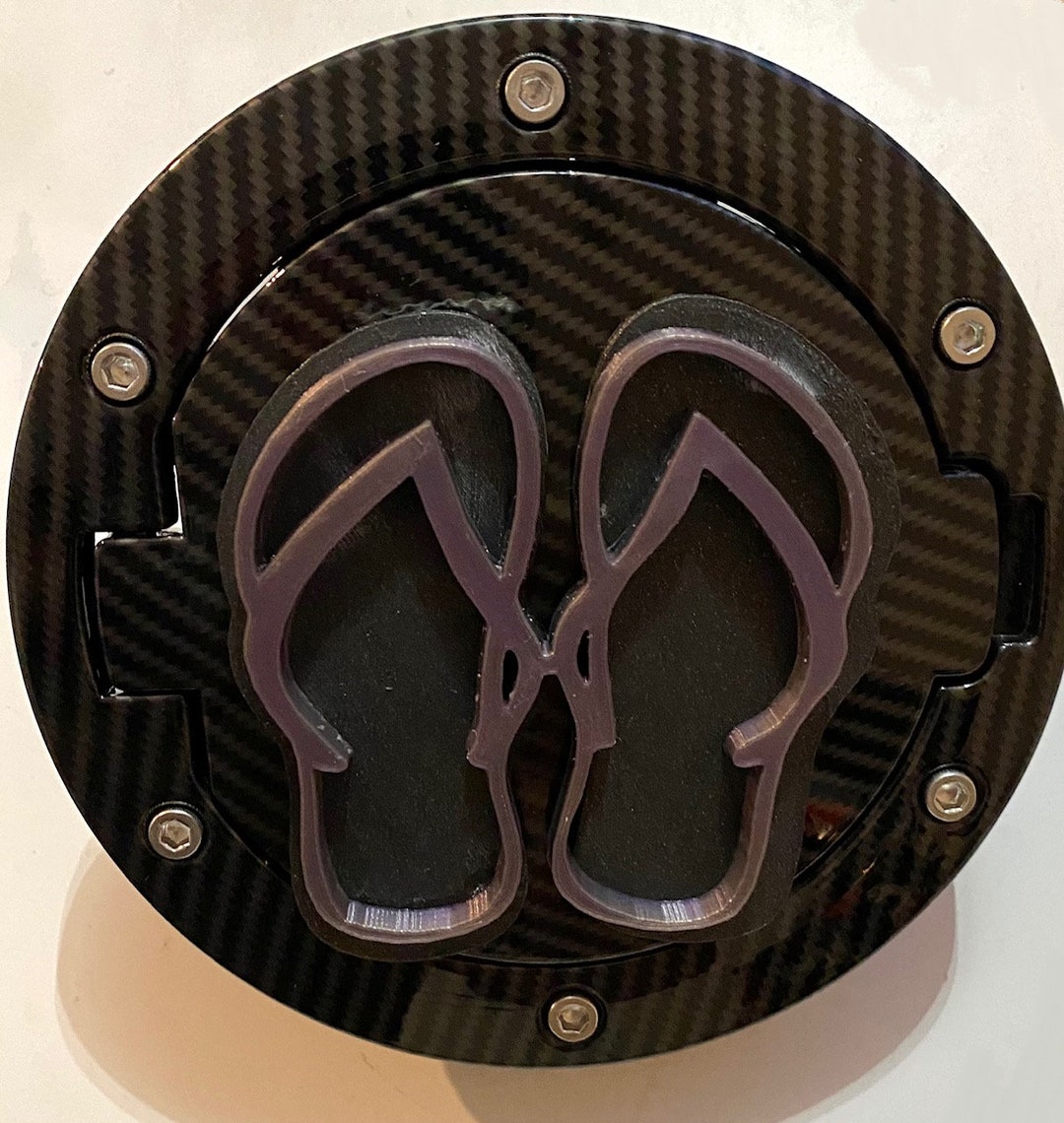 Chanclas hawaianas en fibra de carbono 3D y púrpura Etsy España