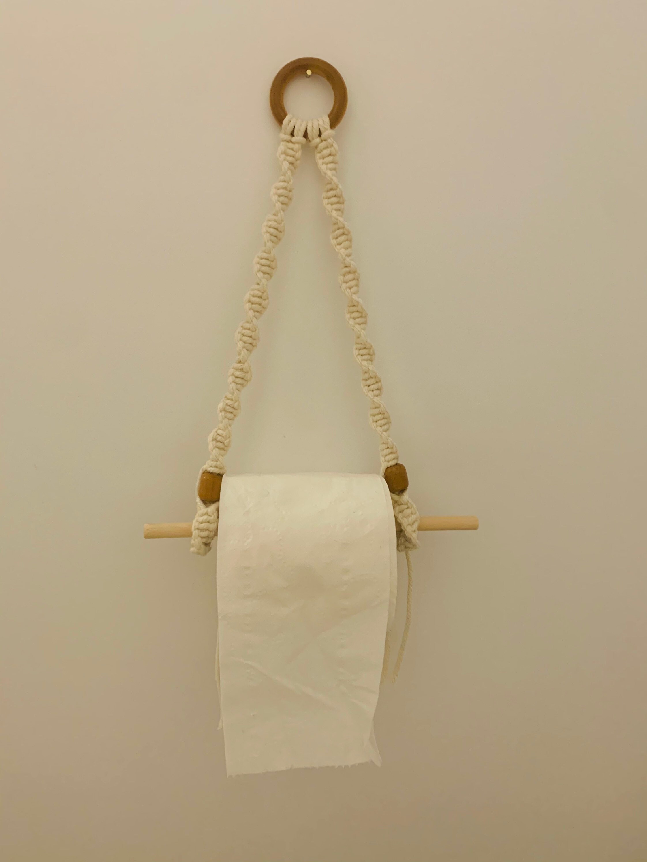 Toilet paper roll door Etsy