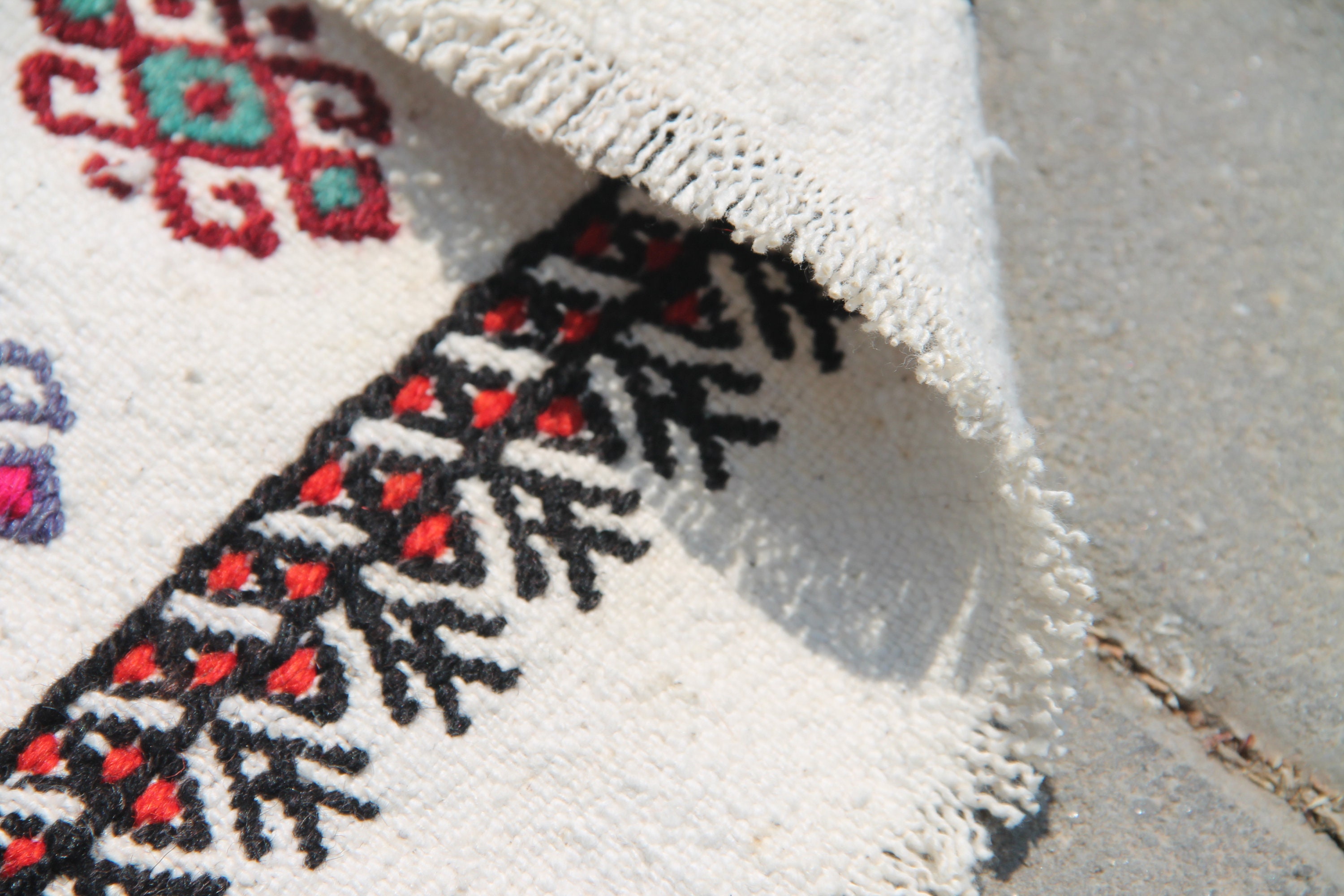 White Kilim Rug 2.2 X 2.9 Ft Rug Boho Rug Home Decor Rug Etsy UK