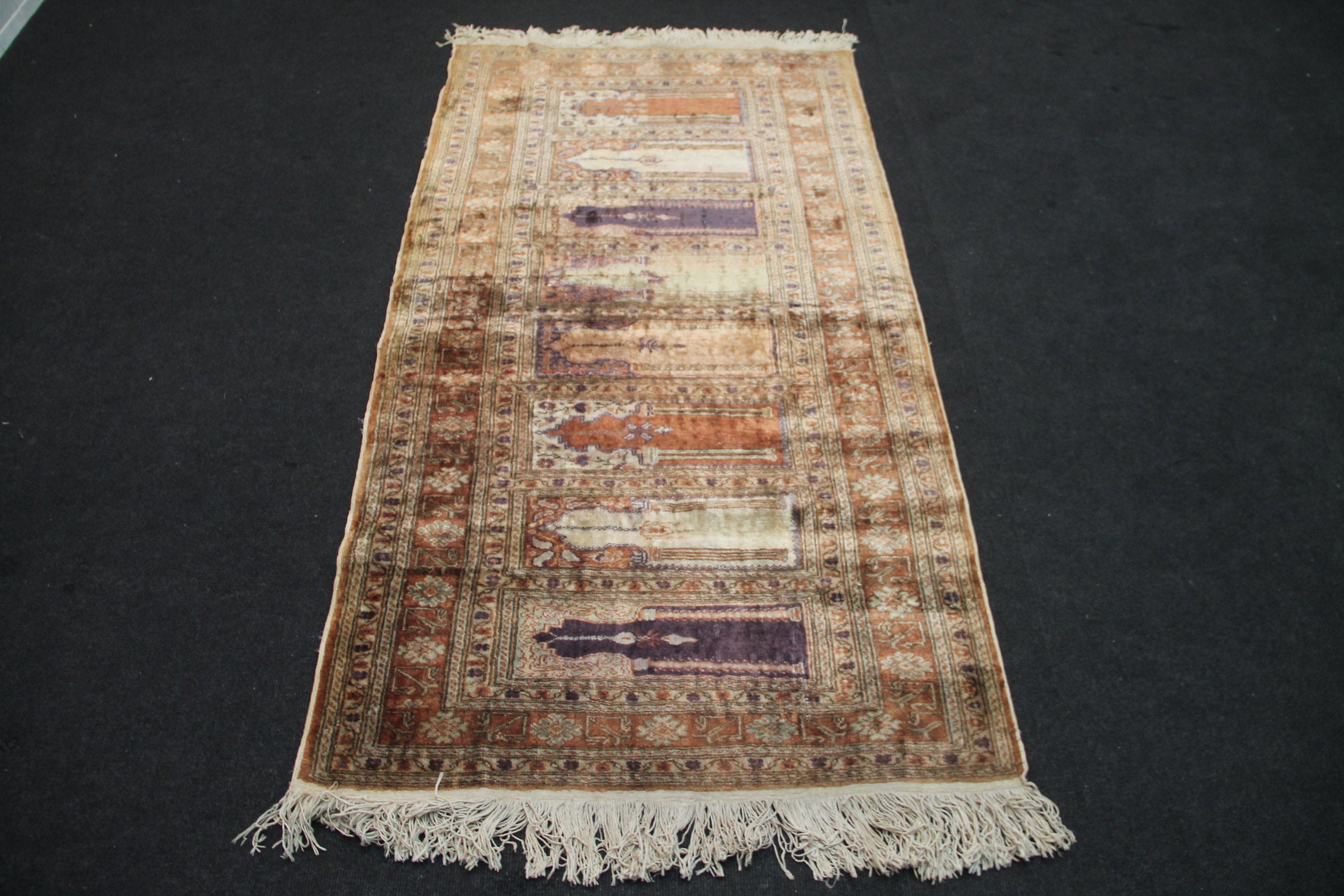 Bamboo Silk Rug 2.9 x 5.6 ft Rug Turkish Silk Rug Anatolian Etsy