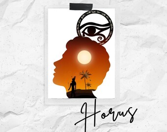 Egyptian Gods Silhouettes Bundle - Digital Art