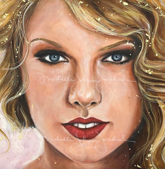 Taylor Swift 8”x8” or 10