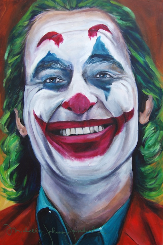 Joaquin Phoenix Joker Art Print: Signed Fine Art, 11
