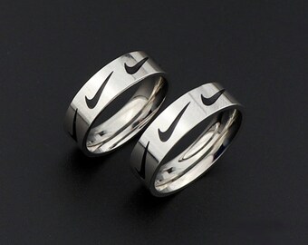 black and white nike tick