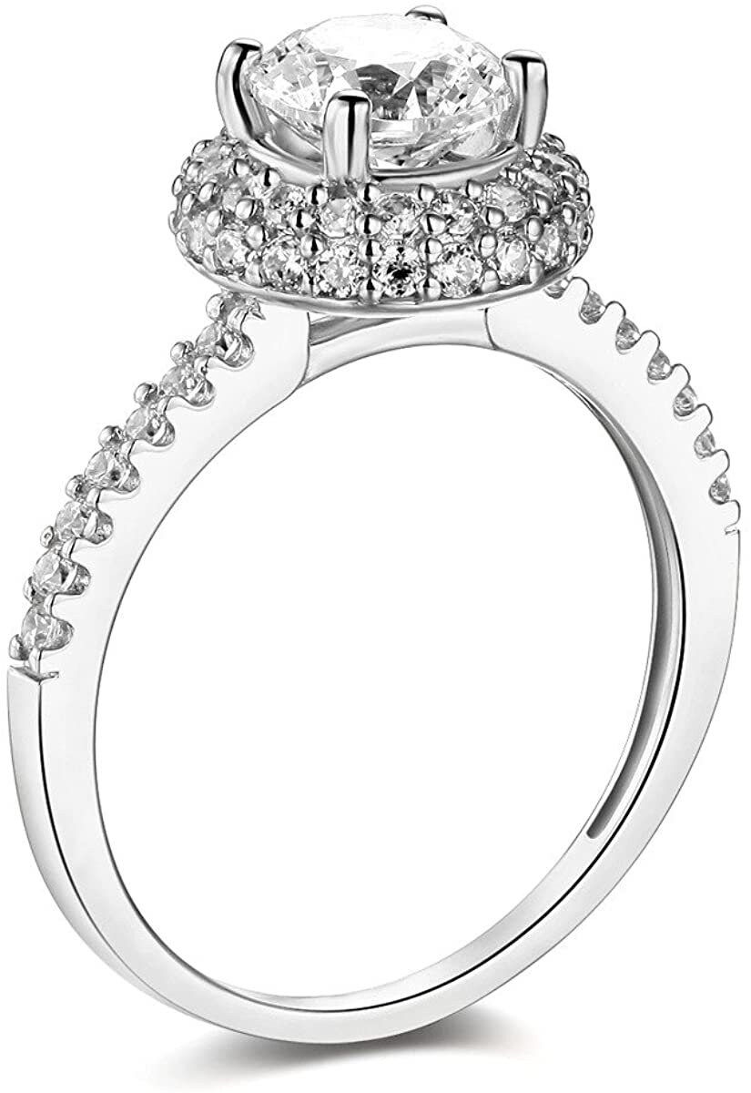 14k Yellow OR White Gold SOLID Wedding Engagement Ring Etsy UK