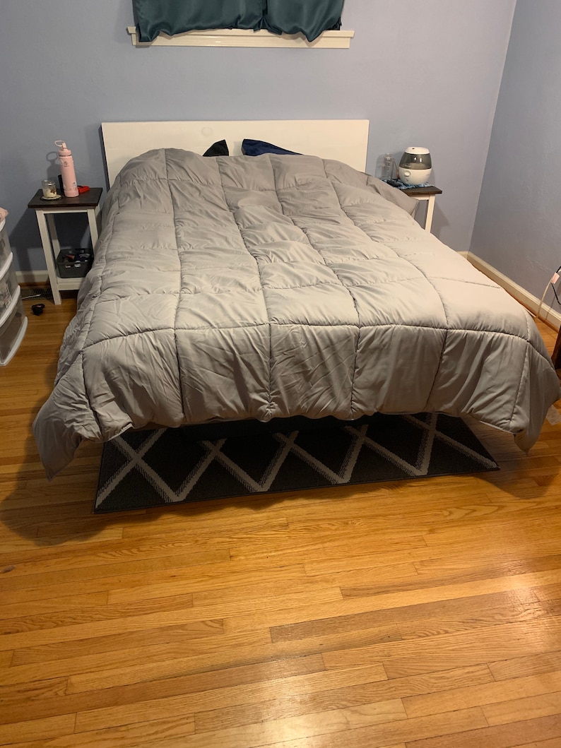 Queen Size Floating Bed Frame Plans SUPER EASY Cut and Buy Etsy