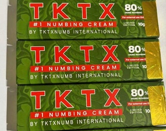 5 x 10g Numbing cream - 80%