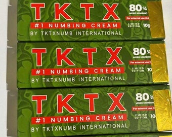 10 x 10g Tattoo Cream - 80%