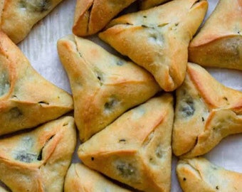 Spinach Pies (Sombusa / Spanakopita)