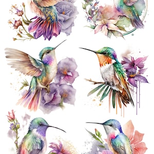 Decoupage Rice Paper, LC Collection, A4 Decoupage Paper, Hummingbird Images, Decoupage Designs, Paper Crafts, Paper for Decoupage, DIY Craft