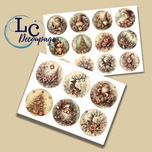 Decoupage Rice Paper, A4 Decoupage Paper, Christmas Images, Decorative Image, Decoupage Designs, Paper Craft, Gift for Crafter, DIY Craft