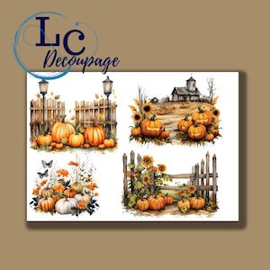 Projet de bricolage en papier de riz pour découpage, papier de riz imprimé pour découpage, matériel créatif pour décoration d'intérieur ou art, papier de riz pour travaux manuels et techniques mixtes