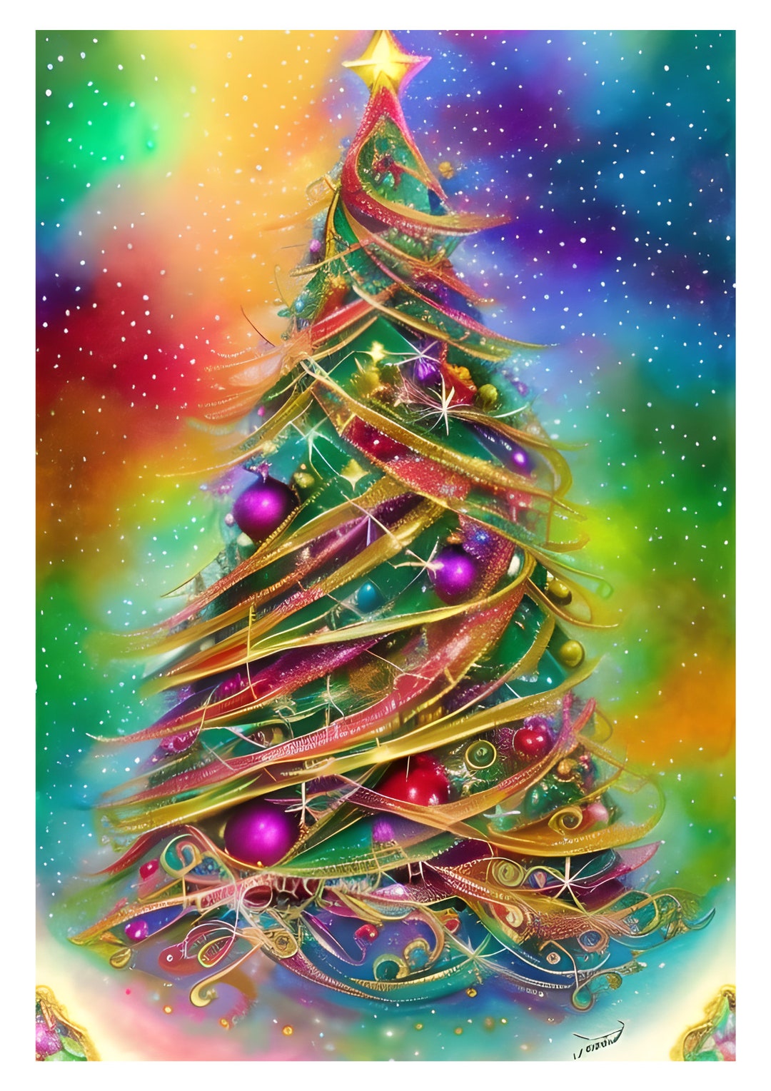 decoupage-rice-paper-lc-collection-a4-decoupage-paper-christmas-tree