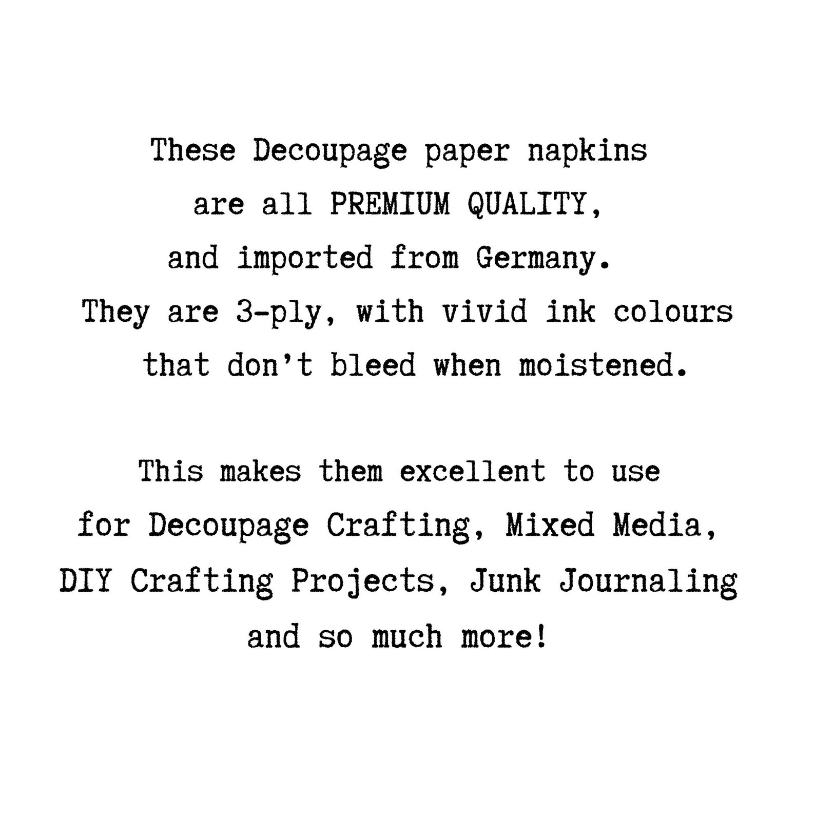 Decoupage Napkin Paper Napkins Craft Supplies DIY Gift Etsy Canada