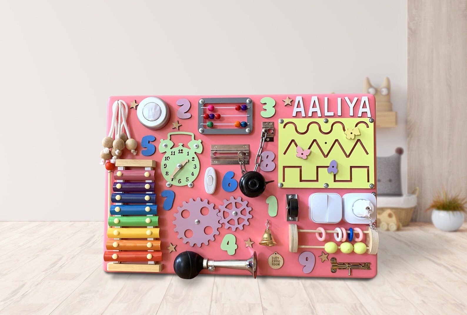 Super SALE EXTRA LARGE Busy Board Toddler Gift,busy Board 1 Year Old