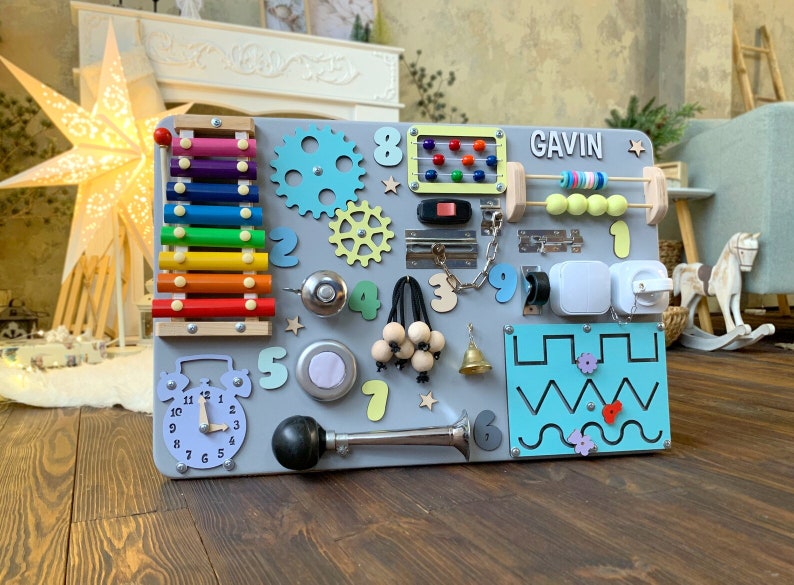 Super SALE EXTRA LARGE Busy Board Toddler Gift,busy Board 1 Year Old