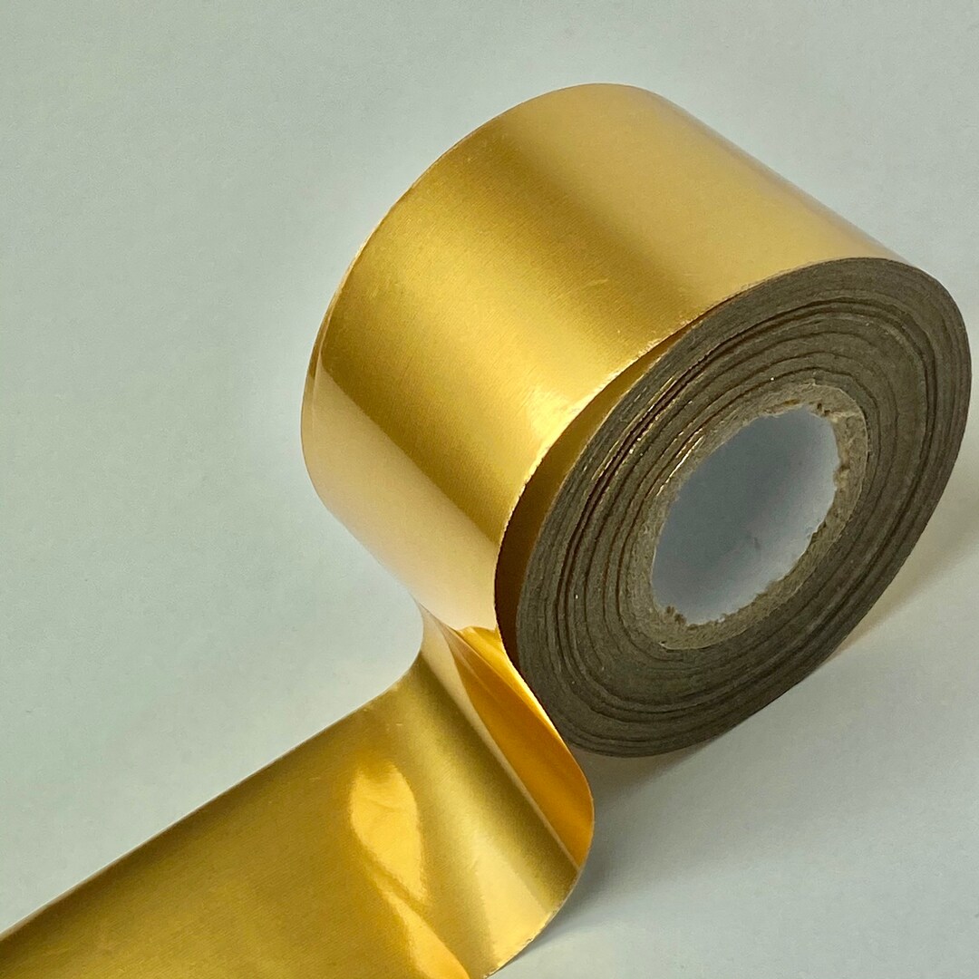 Antique Gold Nail Foil Transfer Sticker Decals 1 METER Etsy