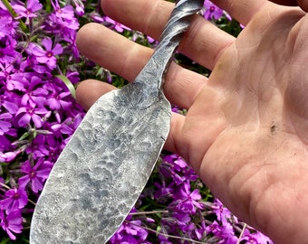 Hand Forged Railroad Spike Garden Trowel