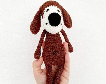 Hund, Amigurumi, gehäkelt, Hund Stofftier, Hund Plüschtier, Hund Spielzeug, Geschenk für Kinder, Hund gehäkelt