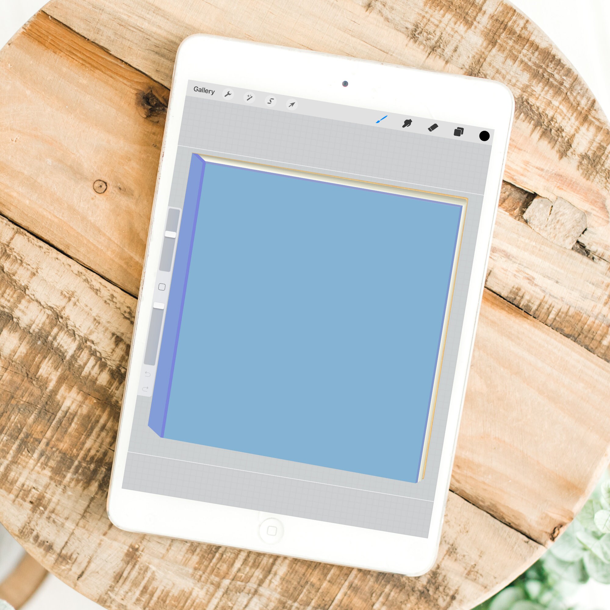 Procreate Stack Cover, Procreate Book Stack Cover Photo, Procreate Tool