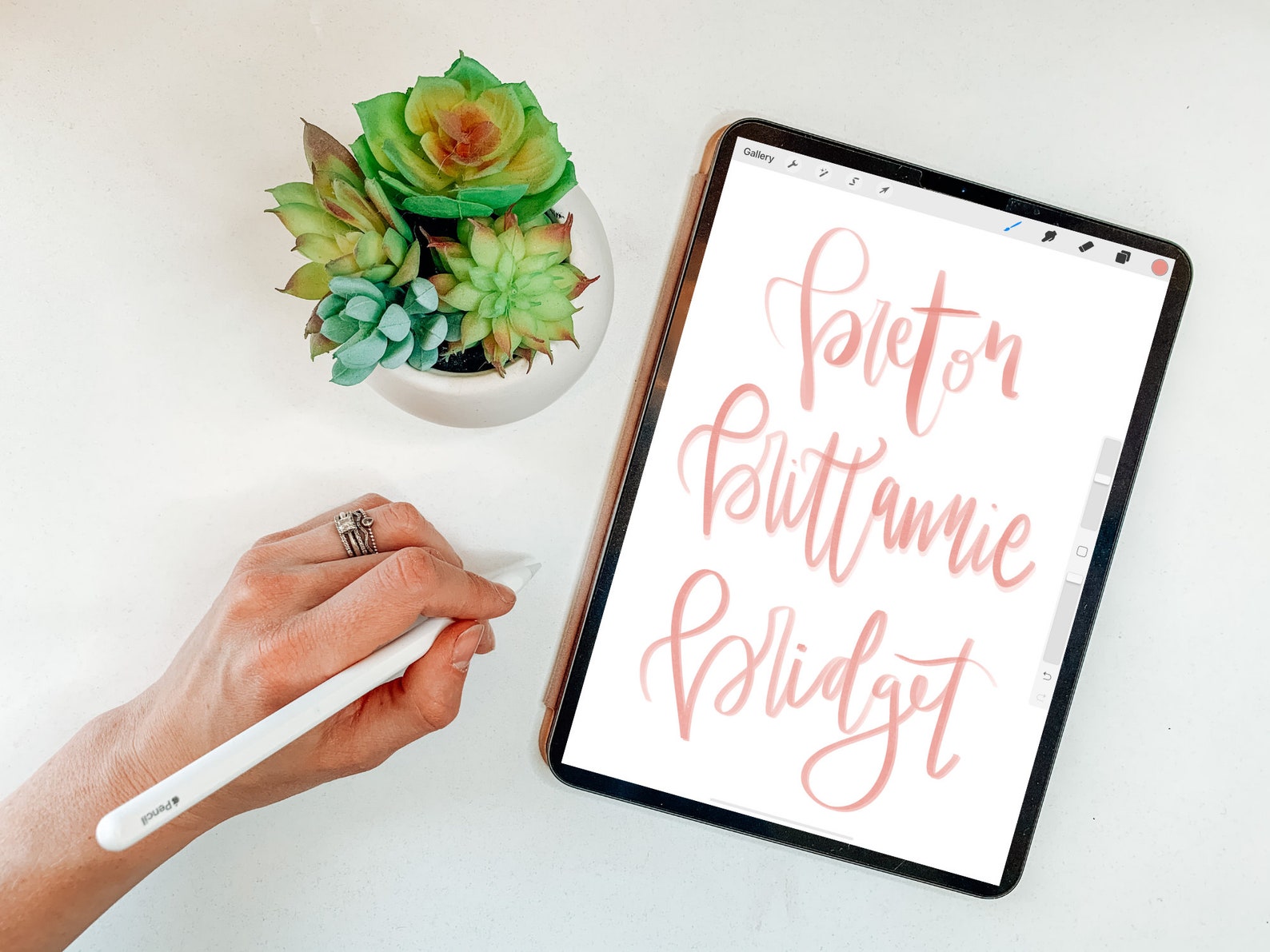Procreate Shadow Brush Set 3 Pack | Calligraphy Brushes for Procreate ...