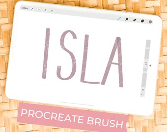 Procreate Pinsel | Kalligraphie Pinsel für Procreate auf dem iPad | Schriftzugpinsel | Zeichenpinsel | Pinsel für Procreate | Procreate Pinsel