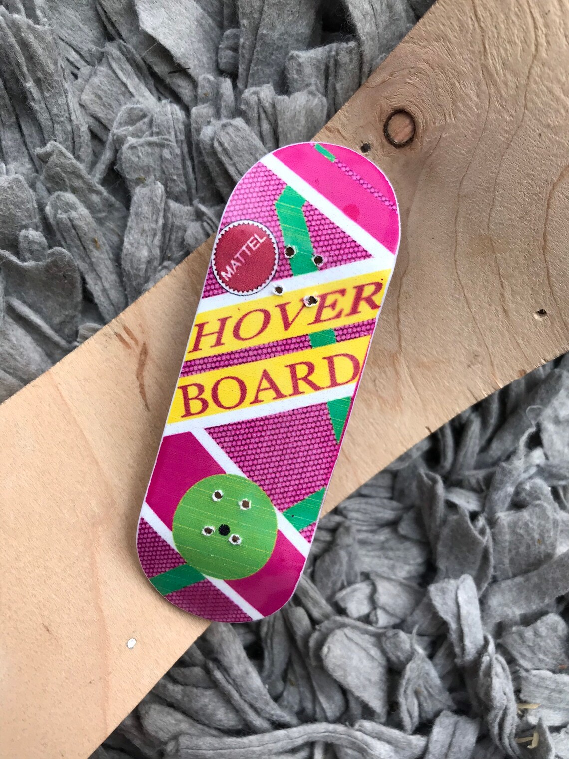 Fingerboard BumBurpBoards Real Wear Paper Graphic Fingerboard Etsy