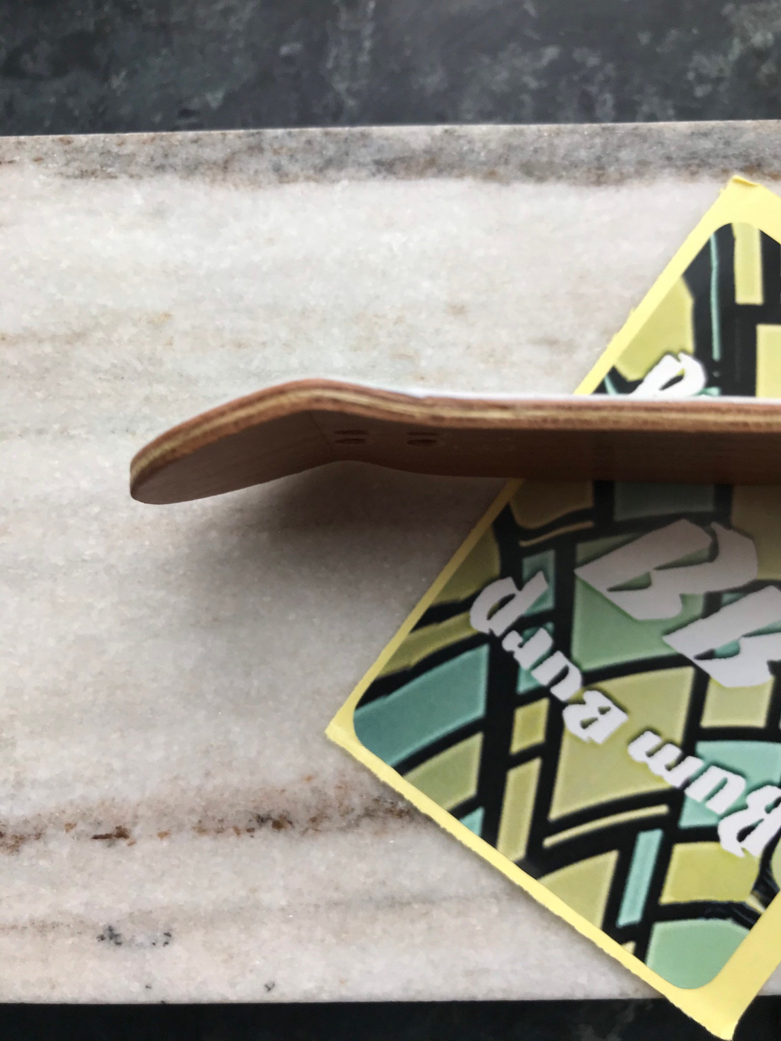 Fingerboard BumBurpBoards Real Wear Paper Graphic Fingerboard Etsy