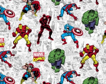 Marvel Comics Advenger kids movie cartoon super hero fabric curtain Valance